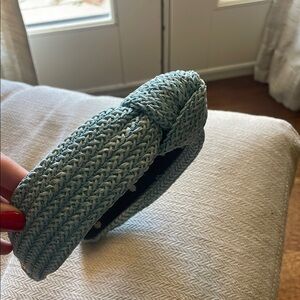 Blue Woven Headband